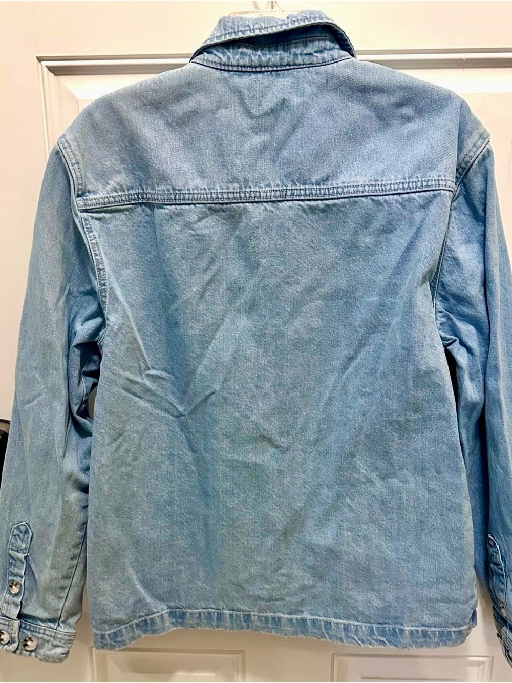Urban Outfitters Denim Zip Overshirt Jacket – Unisex - Women’s XL - Picture 7 of 8